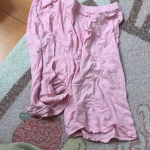 Women's Pink Cotton Sleep Shorts